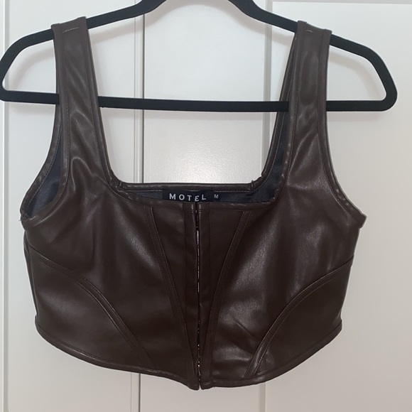 Motel Rocks Elci Corset Top - Picture 2 of 6